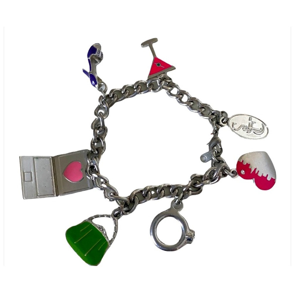 Sex and the City silver Charm bracelet